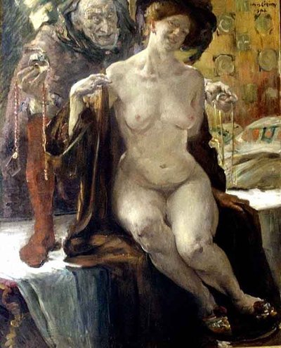 Seduzione da Lovis Corinth